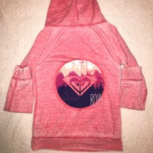 ROXY pink sweatshirt